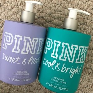 brand new PINK lotions with old packaging!!!